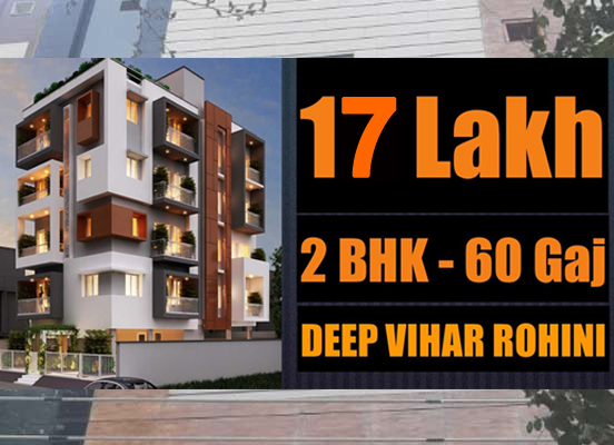 2 bhk builder floors in deep vihar